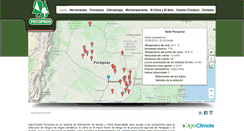 Desktop Screenshot of fecoprod.agroclimate.org